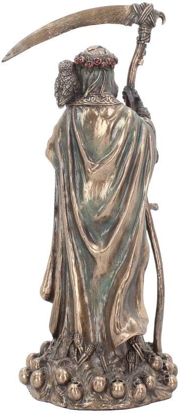 Nemesis Now Dekofigur Santa Muerte, 38 cm, Bronze