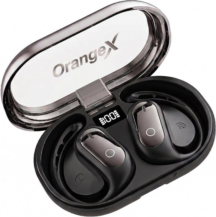 OrangeX AI-Kopfhörer mit gleichzeitiger Übersetzung 158 Sprachen, Bluetooth-Kopfhörer, 5-in-1-Sofort