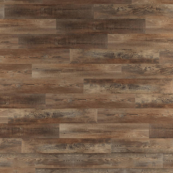 ARTENS - PVC Bodenbelag ROBESA - Selbstklebende Vinyl-Dielen - Vinylboden - Holz-Effekt - Dunkelbrau