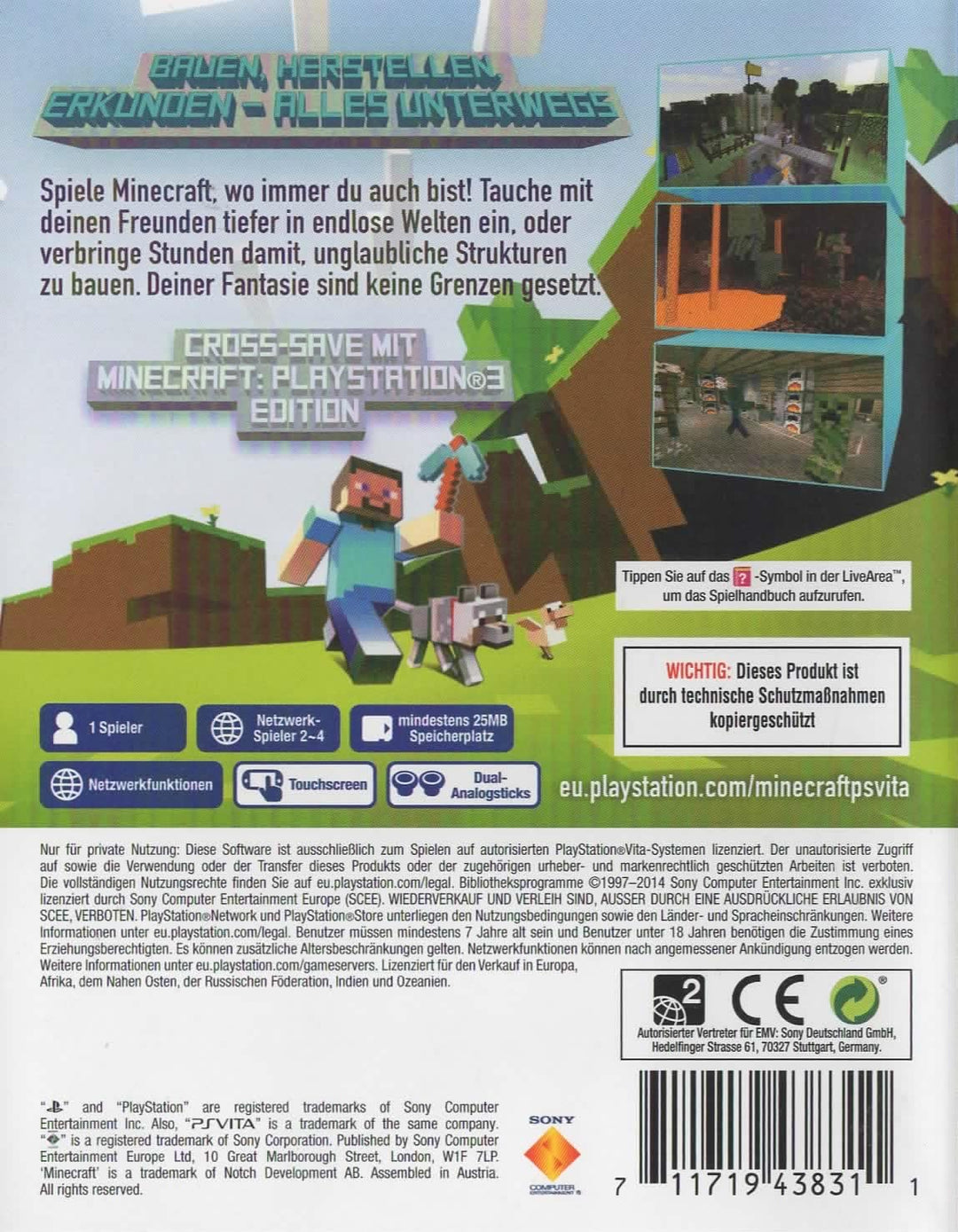 PS Vita Minecraft