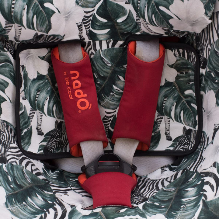 JYOKO KIDS Bezug Kompatibel mit Be Cool Nadò O3, Chicco 2 Easy (Zebra), Zebra