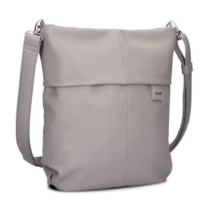 Zwei MADEMOISELLE M12: Elegante A4 Handtasche aus Glattem Kunstleder - Sicherer Verschluss, Vielseit
