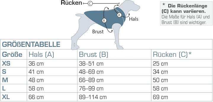 Kurgo Core Hunde-Pullover, Leichtes Fleece, Mit 2-Wege-Reissverschluss, Mit Hundegeschirr kompatibel