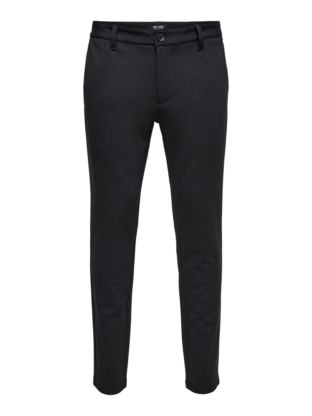 ONLY & SONS Male Chino Hose ONSMARK Pant Stripe GW 3727 NOOS 28W / 32L Schwarz (Black), 28W / 32L Sc