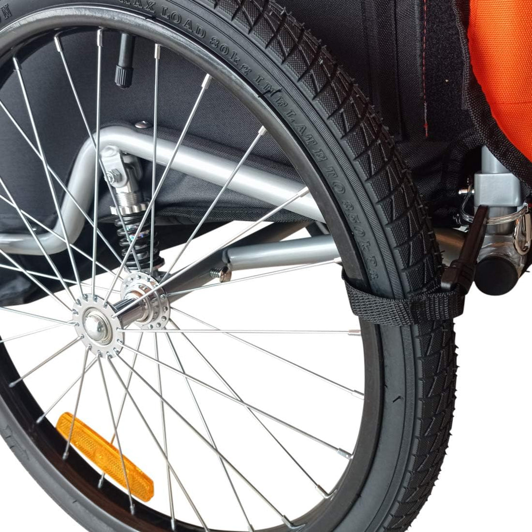 PAPILIOSHOP Mover Kinderwagen, 1 oder 2 Kinder grau, grau