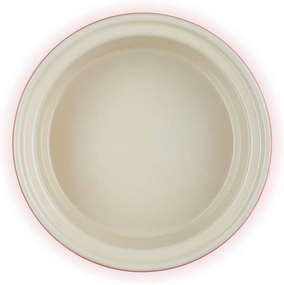 Le Creuset Ofenkäseform mit Deckel aus Steinzeug, Kirschrot, 91044600060010
