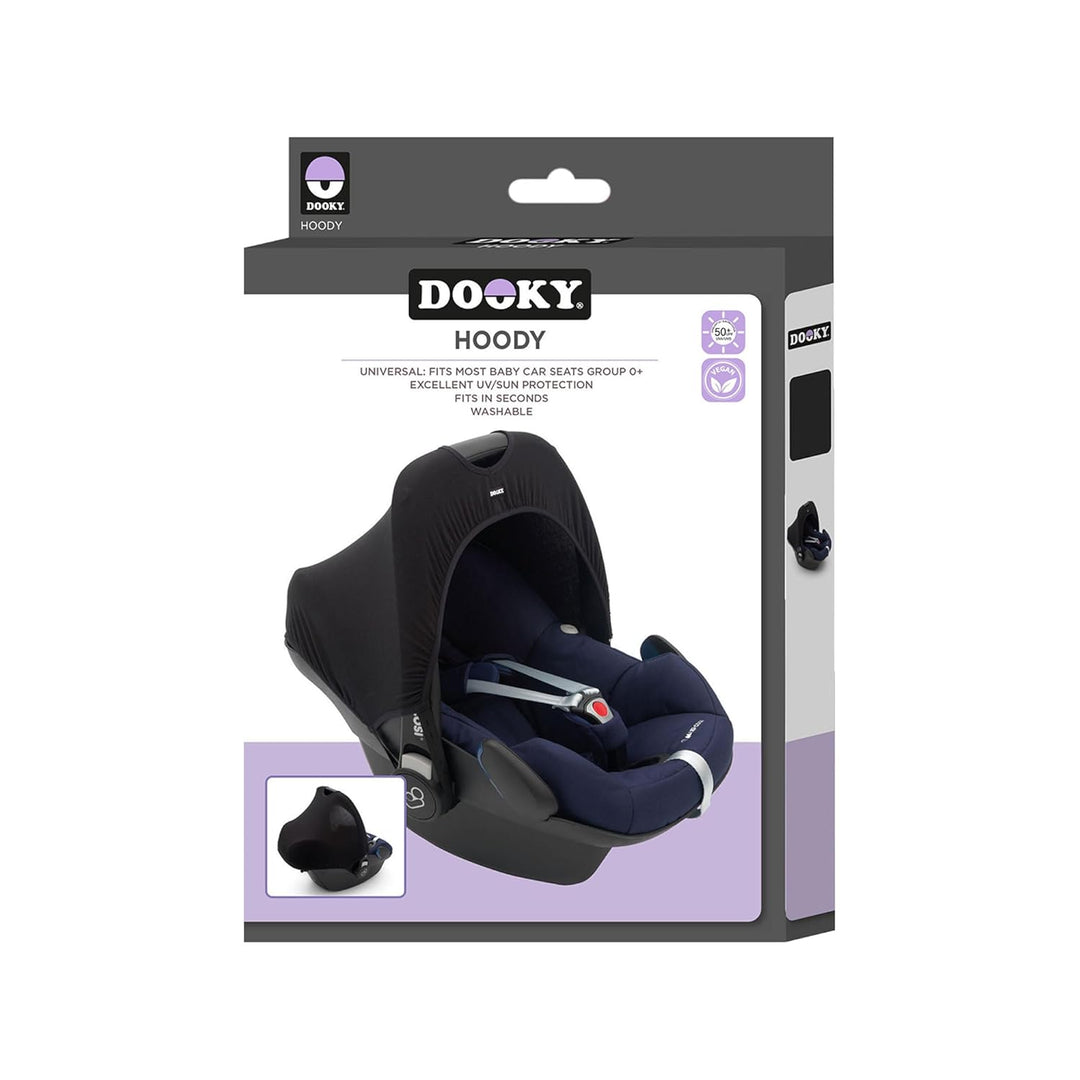 Original Dooky Hoody Sonnenschutz für Babyschalen der Altersgruppe 0+ inkl. UV-Schutz 40+ Universal