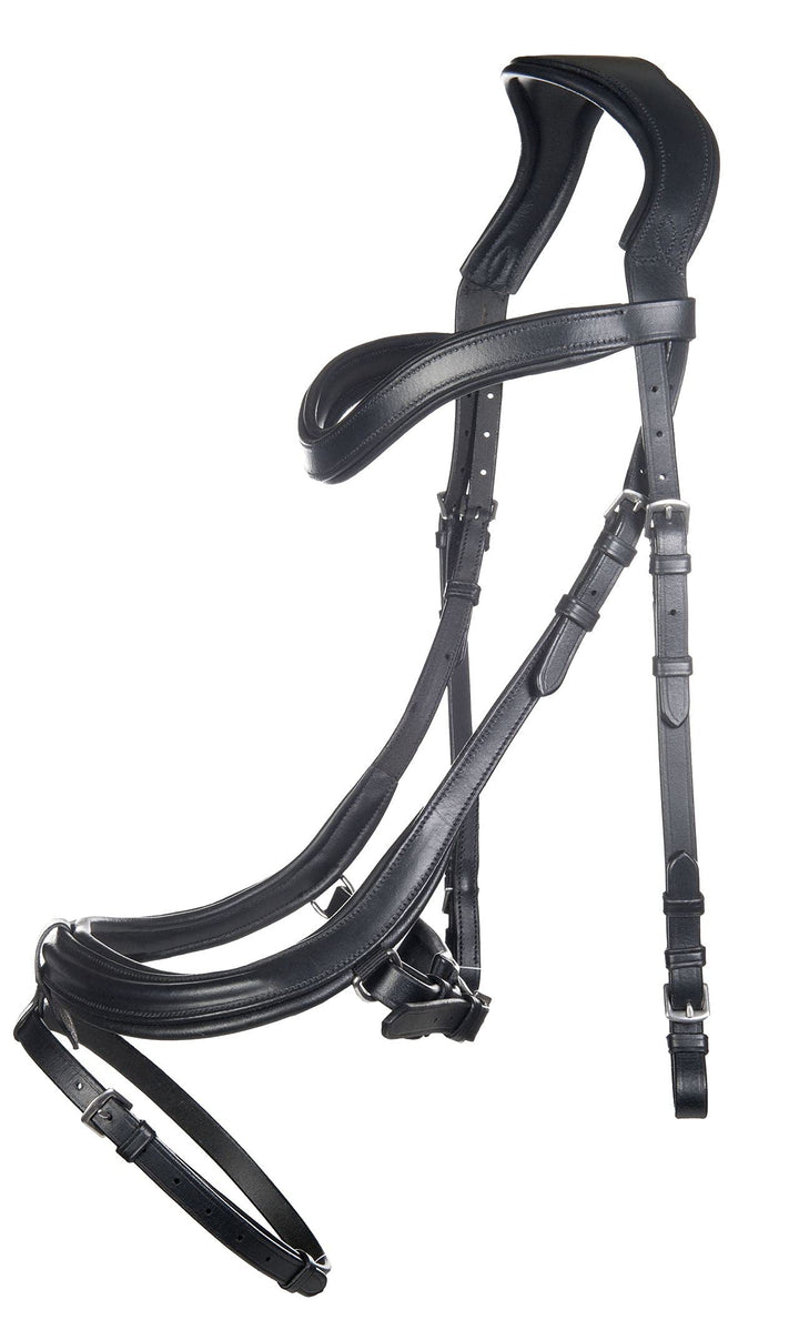 HKM Trensenzaum Anatomic Schwarz Pony, Schwarz Pony