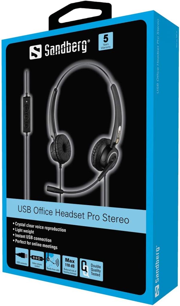 Sandberg USB Büro Headset Pro Stereo