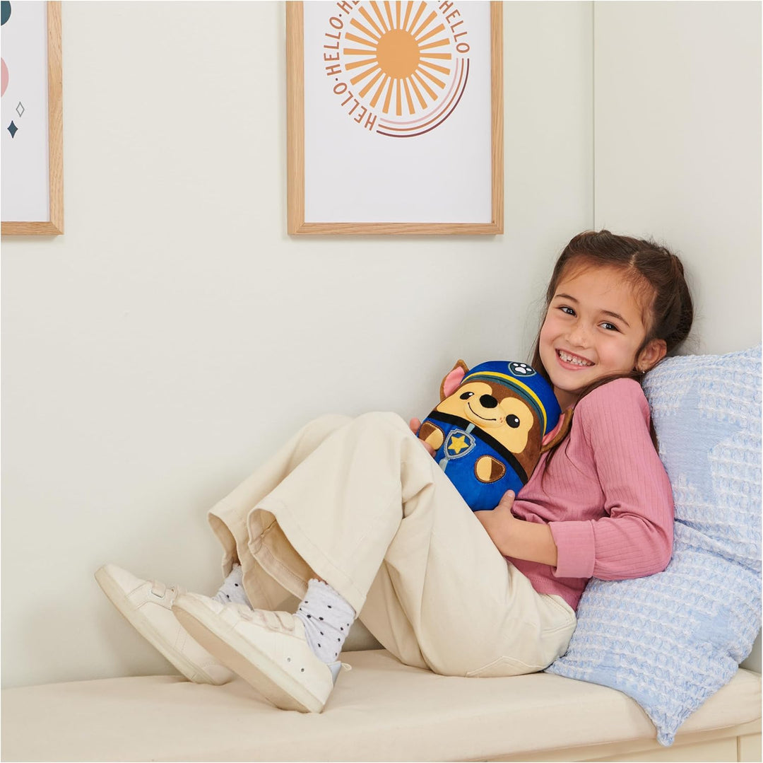 GUND PAW Patrol Chase Squish Plush, Official Toy from The Hit Cartoon, Squishy Stuffed Animal for Ag