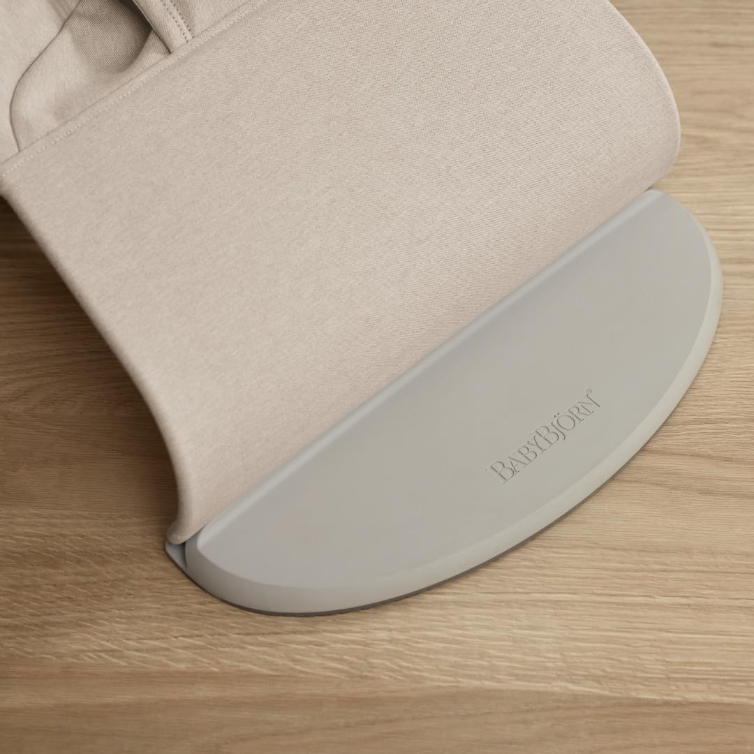 BabyBjörn Babywippe Bliss, Gewebt Melange, Hellbeige