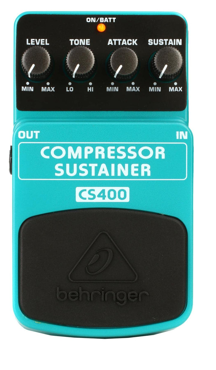 Behringer COMPRESSOR/SUSTAINER CS400 Ultimatives Dynamik-Effektpedal COMPRESSOR/SUSTAINER CS400 Guit