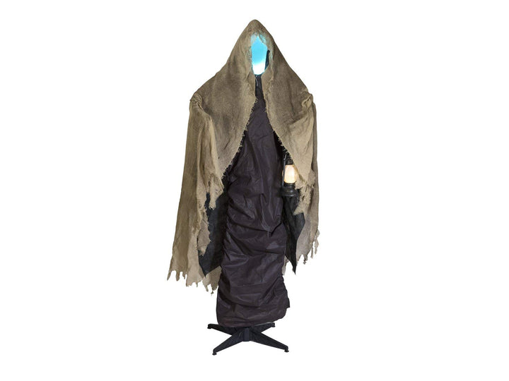 EUROPALMS Halloween Der Tod | Gesichtsloser Gevatter Tod mit LED- und Soundeffekt