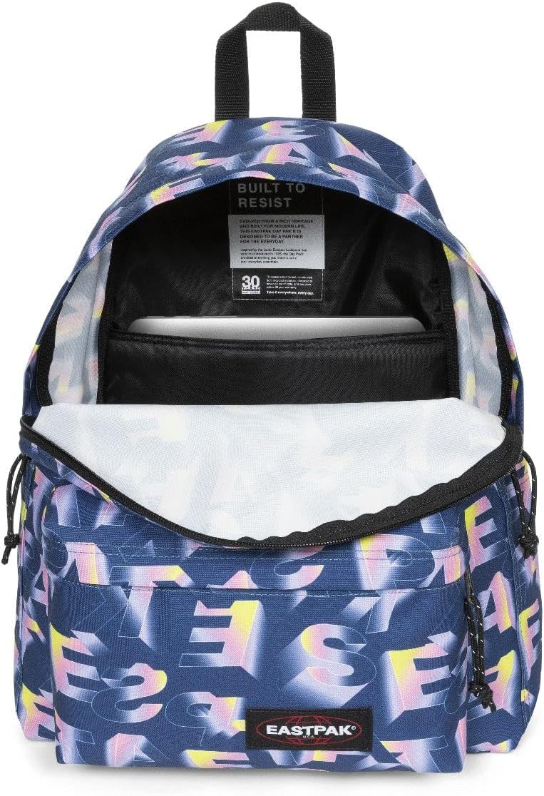 EASTPAK Unisex Day Pak'r Rucksack Tek Beden Blocktype Navy, Tek Beden Blocktype Navy
