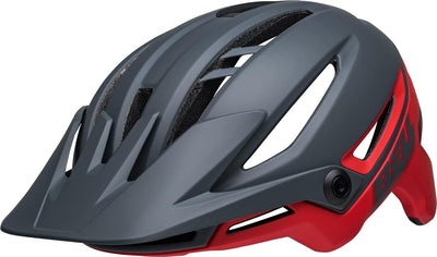 BELL Sixer MIPS MTB Fahrrad Helm matt grau/rot 2022, M