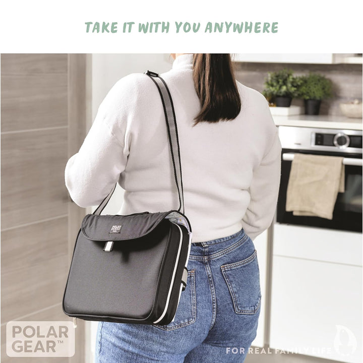 Polar Gear Alza Stuhl mit Tischset für Kinder, BPA-frei, waschbar, wiederverwendbar und zusammenklap