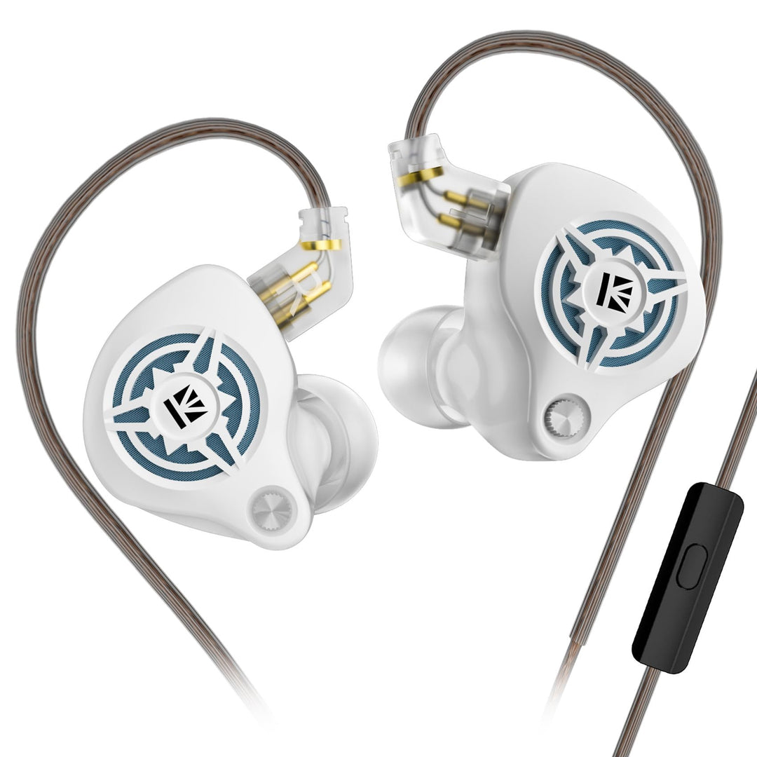 Yinyoo KBEAR BK1 Gaming-Kopfhörer mit Mikrofon, 10mm Dynamic Driver Gaming-Ohrhörer für FPS-Spieler,