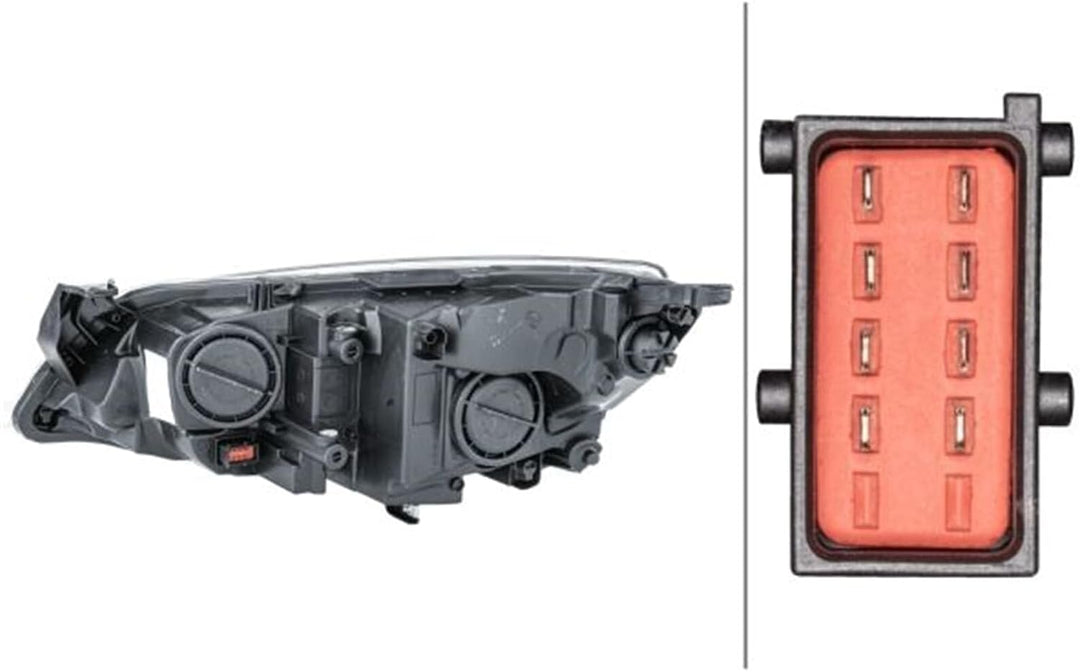 HELLA 1EG 010 011-681 FF/Halogen-Hauptscheinwerfer - rechts - für u.a. Opel Astra J (P10) - Sport, S
