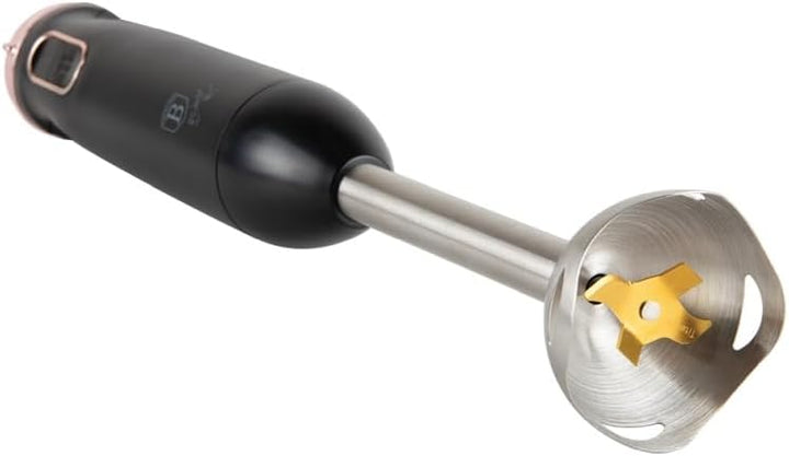 Berlinger Haus Stabmixer mit Zubehör 6 Stück Black Rose Collection BH-9561, Black Rose