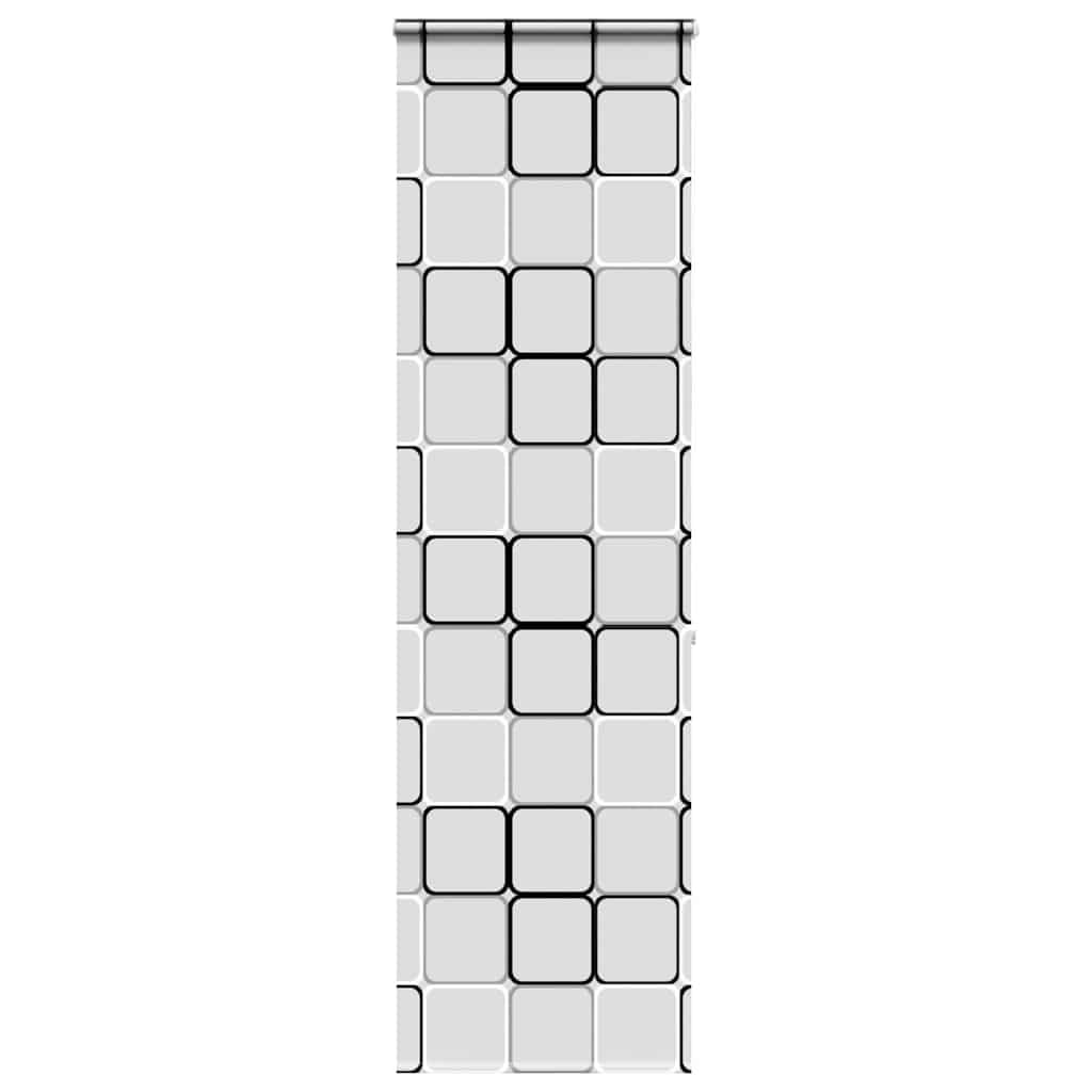 vidaXL Duschrollo mit Kassette 80x240 cm Stoffbreite 76 cm, Duschvorhang, Badewannenvorhang, Seitenz