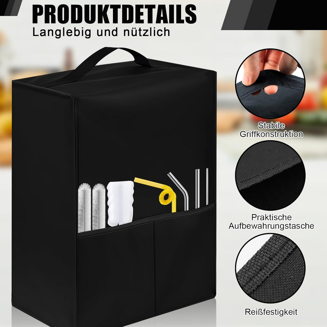 KASURE Slushi Maschine Abdeckung, 48 x 20 x 43 cm Staubschutz für Eis- und Soft-Serviermaschine Slus