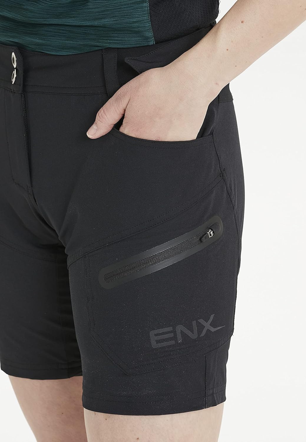 endurance Damen Radhose Jamilla W 2 in 1 Shorts 34 1001 Black, 34 1001 Black