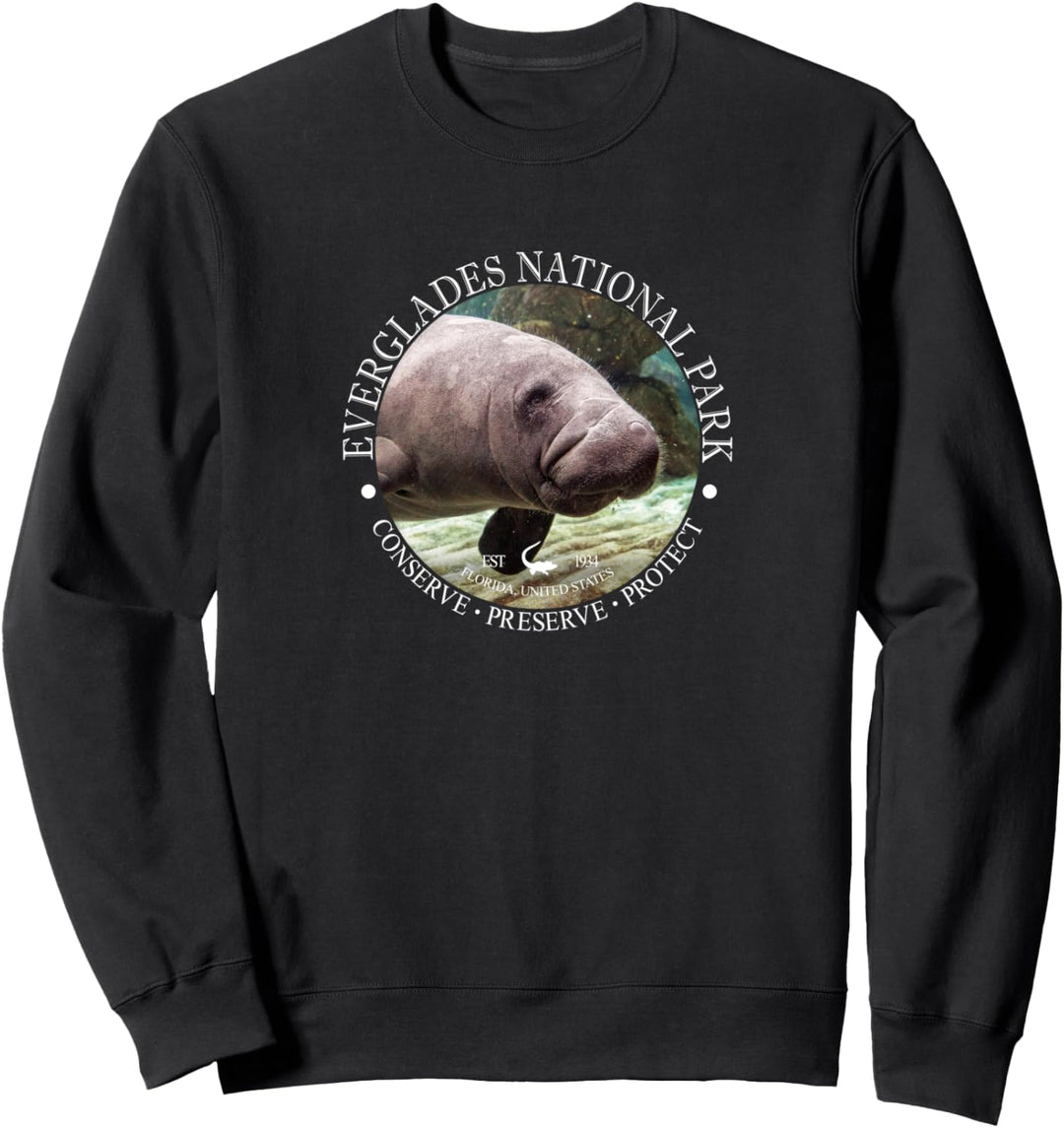 Manatee Everglades National Park Erhaltung Sweatshirt