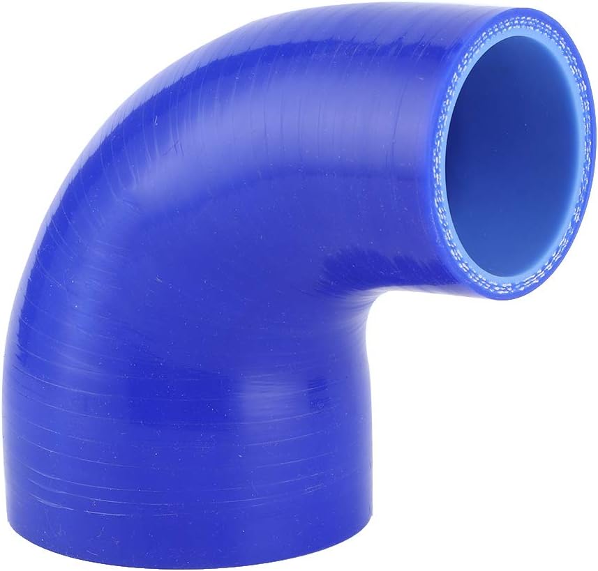90-Grad-Winkelreduzierkupplung Silikonschlauch 4-lagig 2 bis 3 Zoll für Turbo-Einlass-Ladeluftkühler
