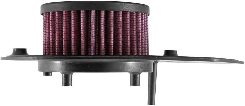 K&N HD-4915 Motorrad Tauschluftfilter, Rot
