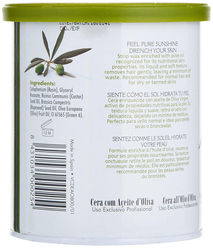 Depiléve Olivenöl Kolophonium Wachs 800 g