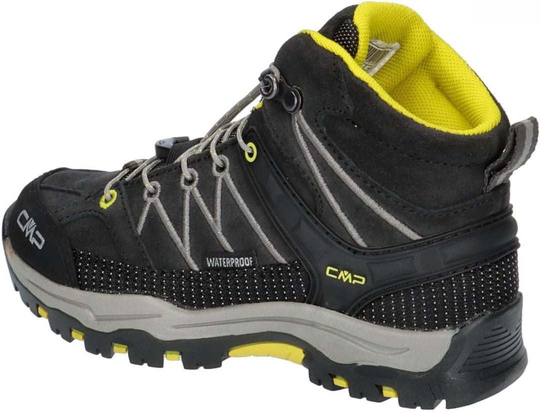 CMP Jungen Unisex Kinder Rigel Low Wmn Trekking Shoes Wp Wanderschuhe 37 EU U951 Piombo, 37 EU U951