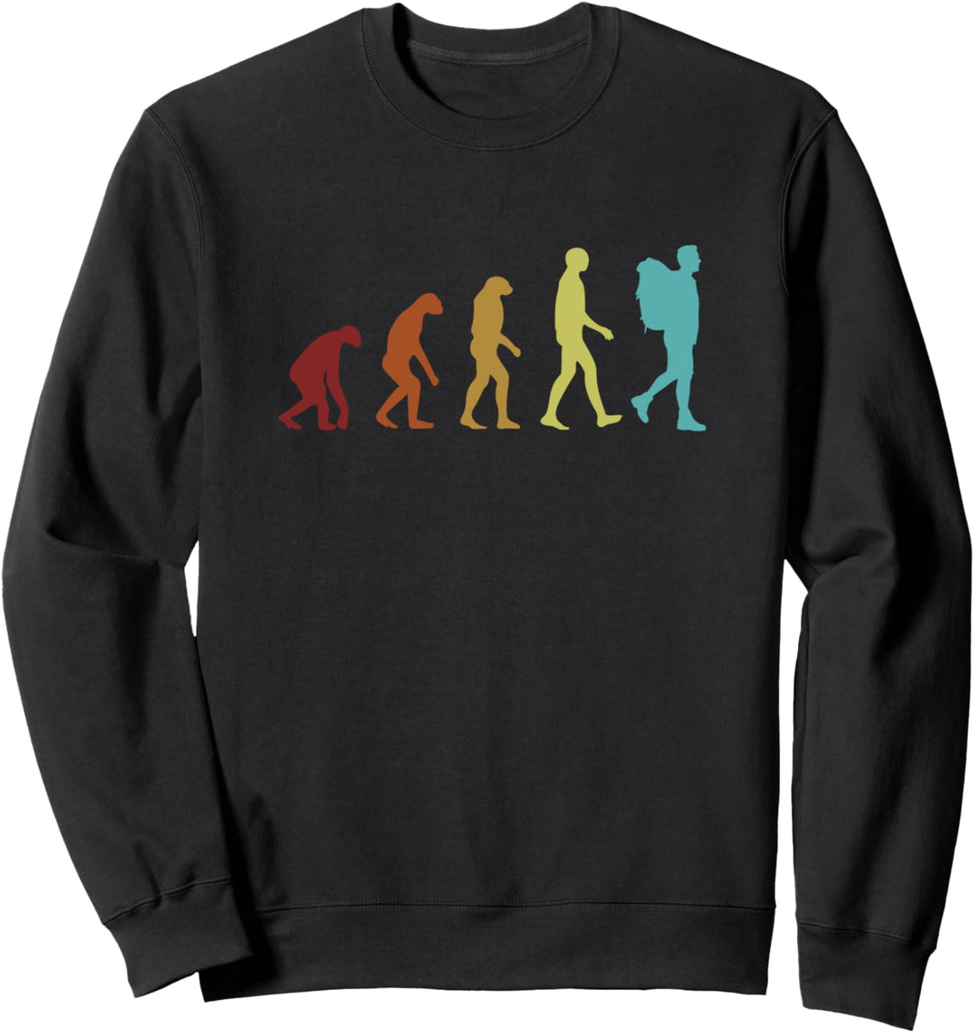 Hiking Evolution Trekking Bergwandern Hiking Wandern Sweatshirt