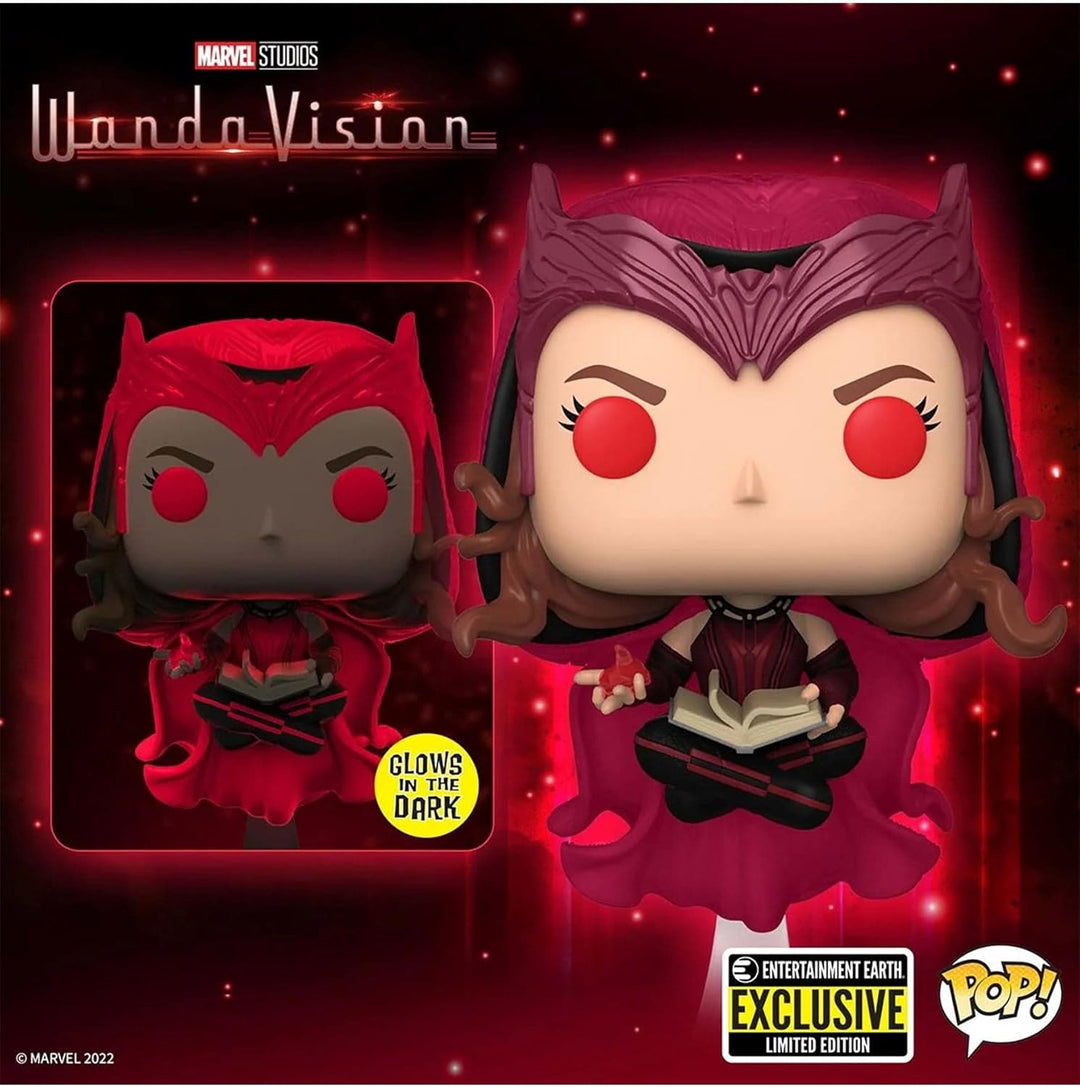 Funko Po 62345 Marvel Wandavision: Scarlet Witch Glow in the Dark Special Edition 823