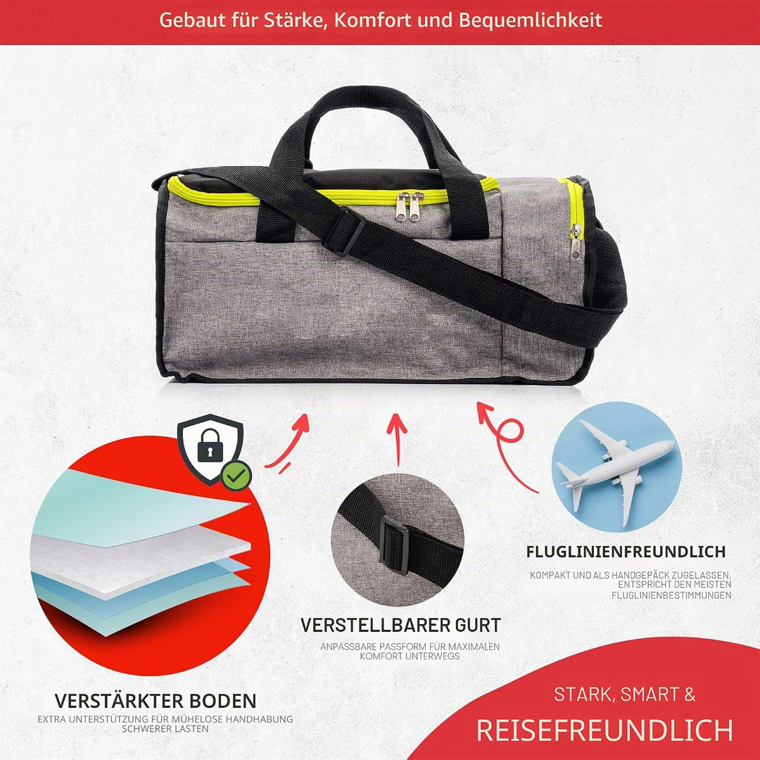 meteor 20 40 L Sporttasche - Kinder Badetasche Herren schwimmtasche Schultertaschen Reisetasche Urla
