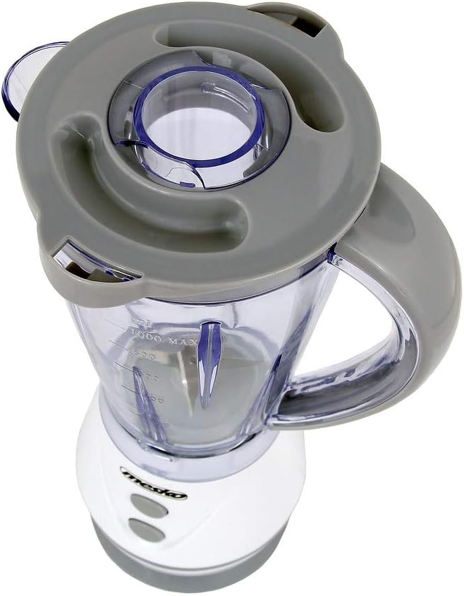 Mesko MS 4060g Standmixer mit 1 Liter, 500 W, 2 Geschwindigkeiten, Klingen aus Edelstahl, BPA-frei,