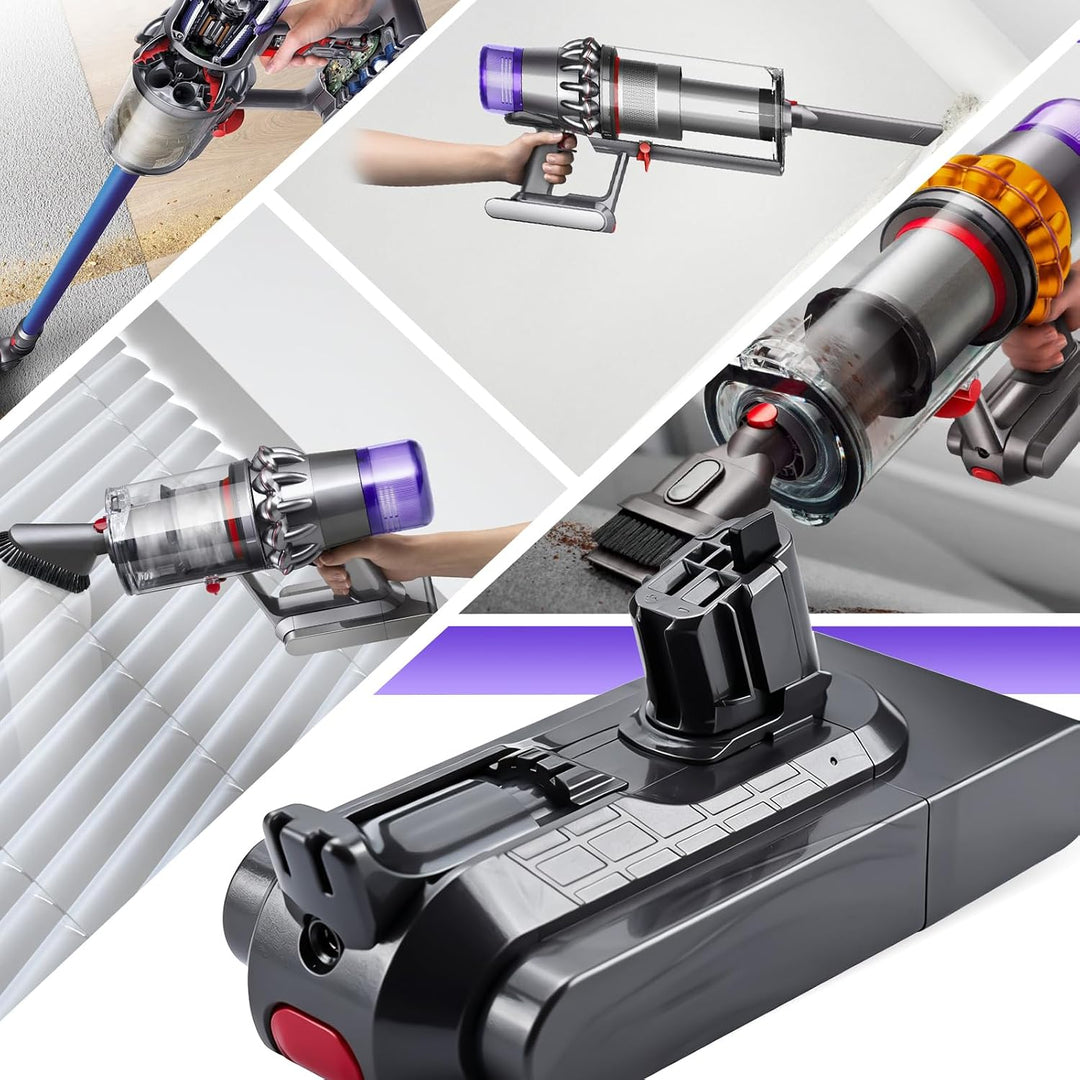CITYORK 25,2V/3960mAh Ersatz Akku für Dyson V11 &amp; V15 Click-in, für V15 Detect,SV15,SV16,SV18,SV22,S