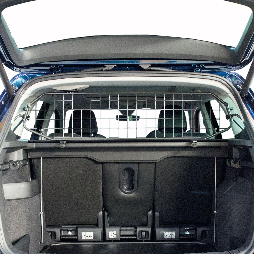 Travall Hundegitter für Škoda Karoq (2017-) Fahrzeugspezifisches Hundegitter, Kofferraumschutz für H