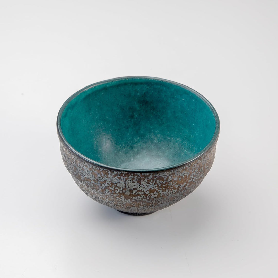 Asayu Japan Matcha Schale (Kurogane Türkis), Kurogane Türkis
