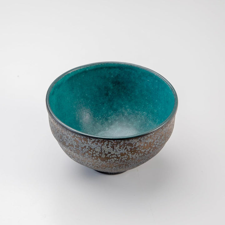Asayu Japan Matcha Schale (Kurogane Türkis), Kurogane Türkis