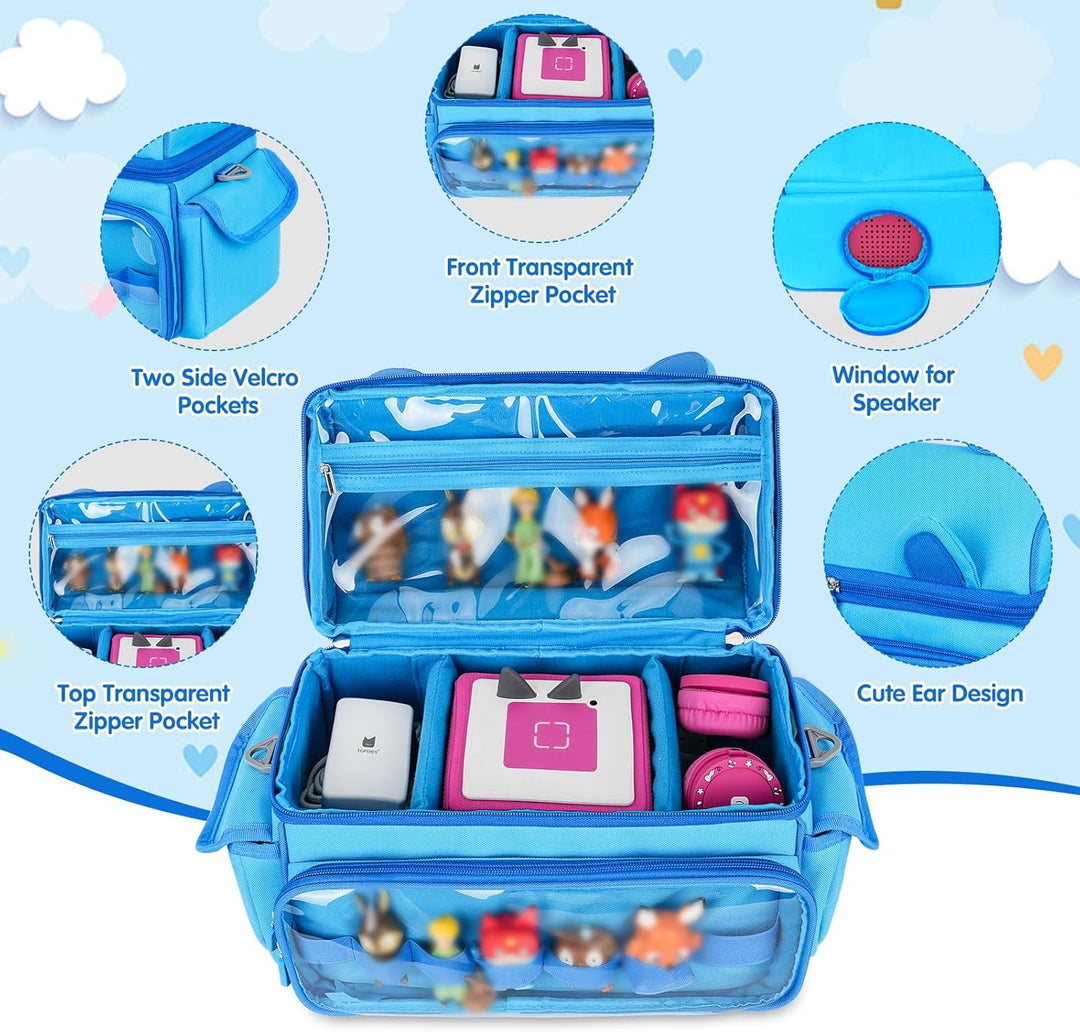 Tasche für Toniebox Starter Set, Tragetasche für Toniebox Audio Player, Transporttasche für Tonies H
