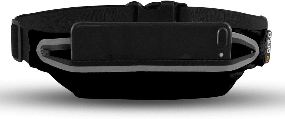 GATO SPORTS BELT |GSB02| Wetterfester, dehnbarer Sportgürtel mit grosser Tasche, Farbe:Pink, Pink