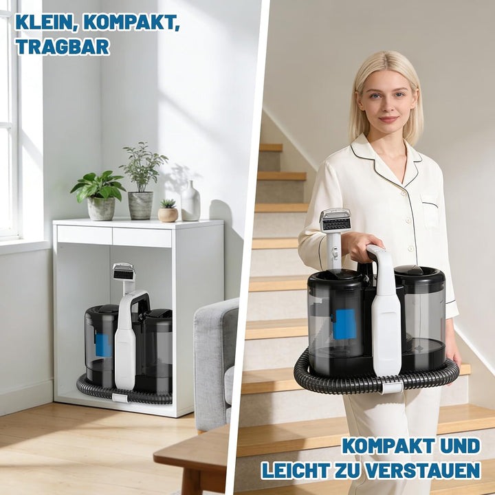 Polsterreiniger Gerät Nasssauger Waschsauger 600W 17kPa Teppichreiniger Wischsauger Polstermöbel Car