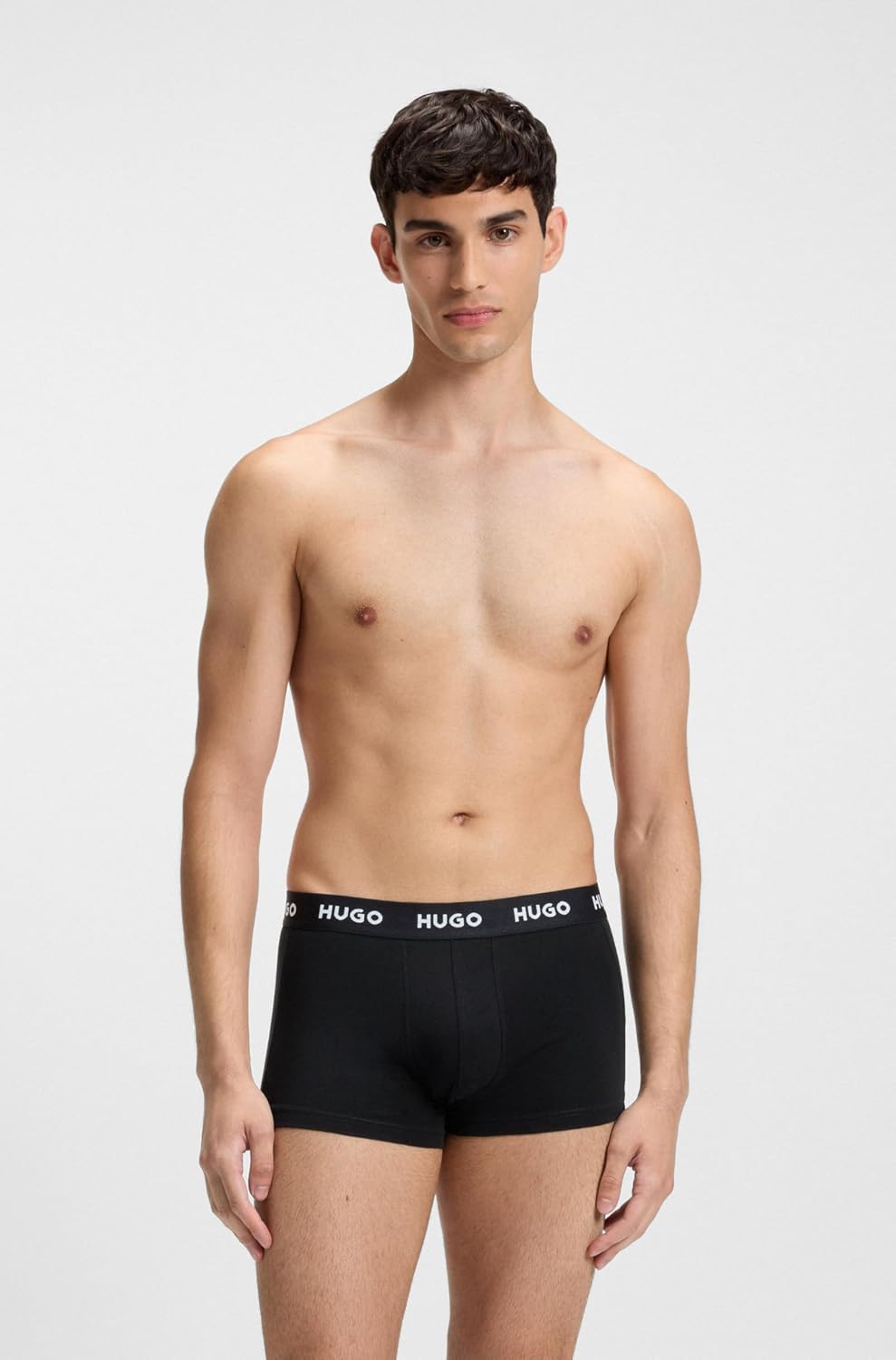HUGO by Boss Boxer Unterhose Shorts Trunk Triplet Pack 3er Pack XS-XXL New - Black1, XS-XXL New - Bl