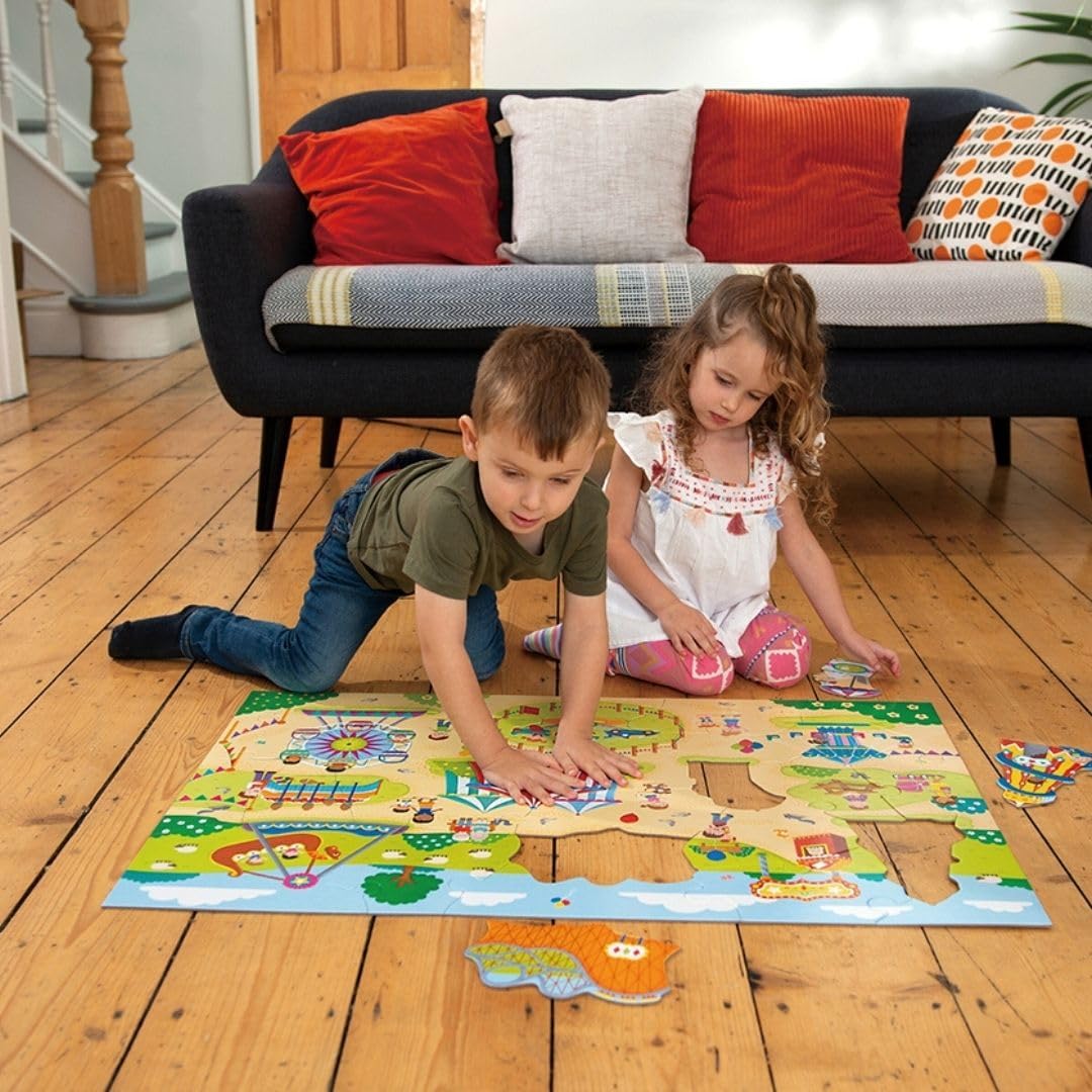 Galt Toys Riesen-Bodenpuzzle – Themenpark