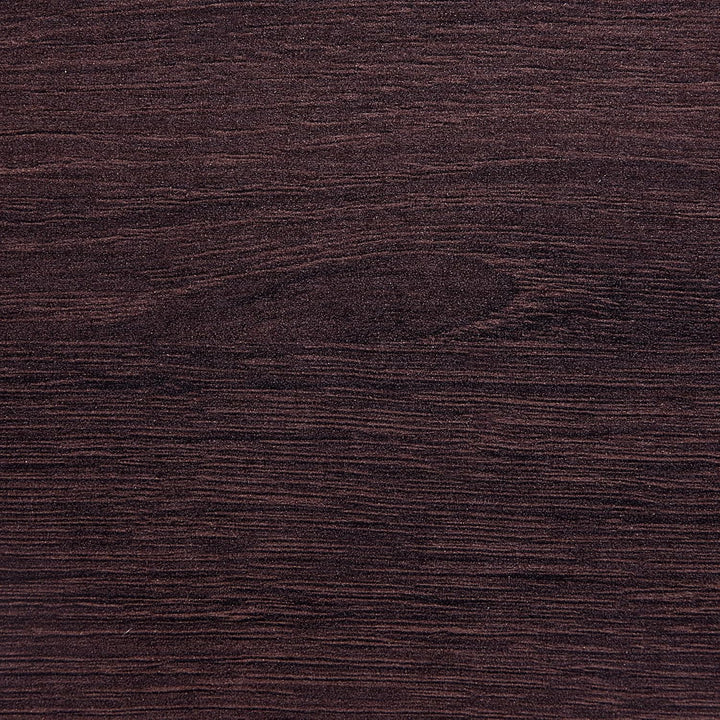 Moderner Nachttisch dunkler Holzfarbton mit Schublade im Dschungel-Motiv Rodes