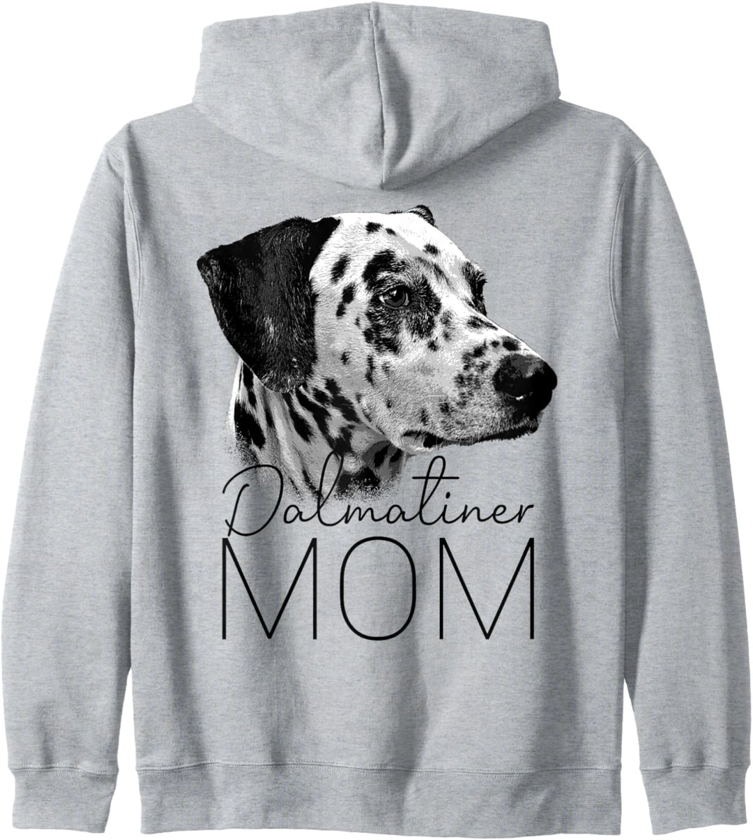 Dog Mom Dalmatiner - Hunde Mama Kapuzenjacke