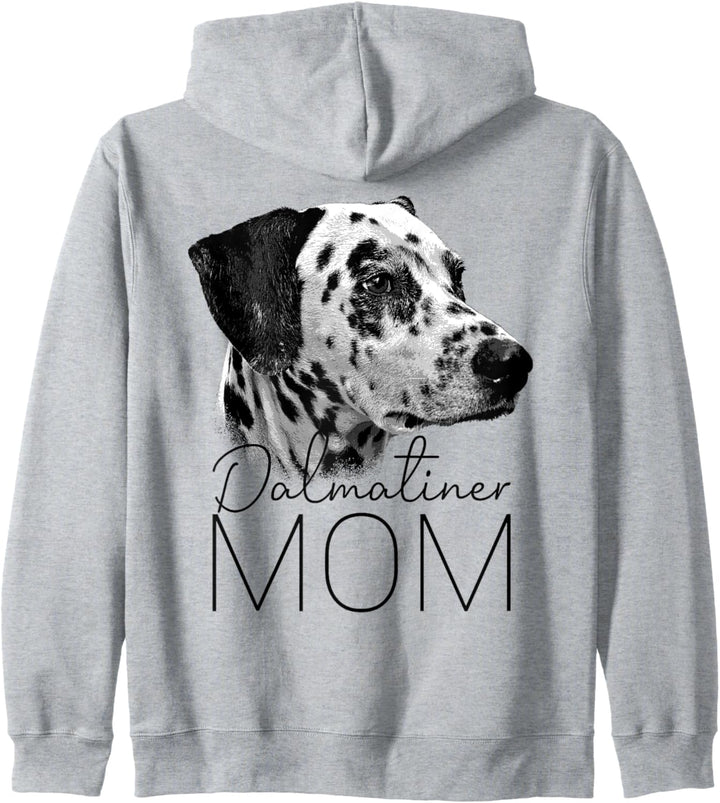 Dog Mom Dalmatiner - Hunde Mama Kapuzenjacke