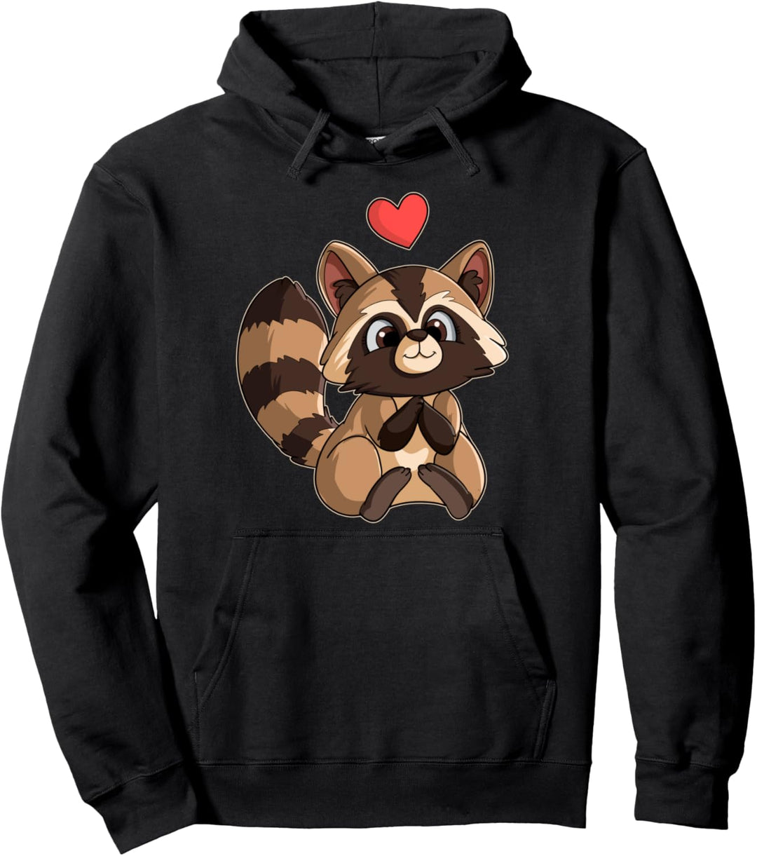 Waschbär Trash Panda Racoons Geschenk Pullover Hoodie