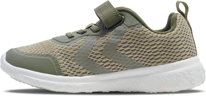 Hummel Unisex Kinder Actus Recycled Jr Sneaker, Deep Lichen Green, 34 EU