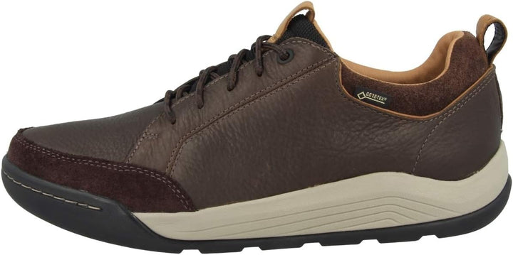 Clarks Herren Ashcombebaygtx Derbys 40 EU Braun Dark Brown Lea, 40 EU Braun Dark Brown Lea